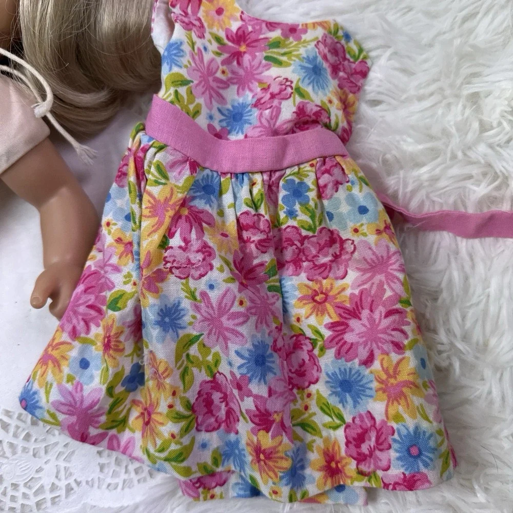 American Girl Bitty Baby Doll Blonde Hair Blue Eyes 2013 Unbranded Outfit